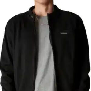 Members Only Black Fleece Jacket